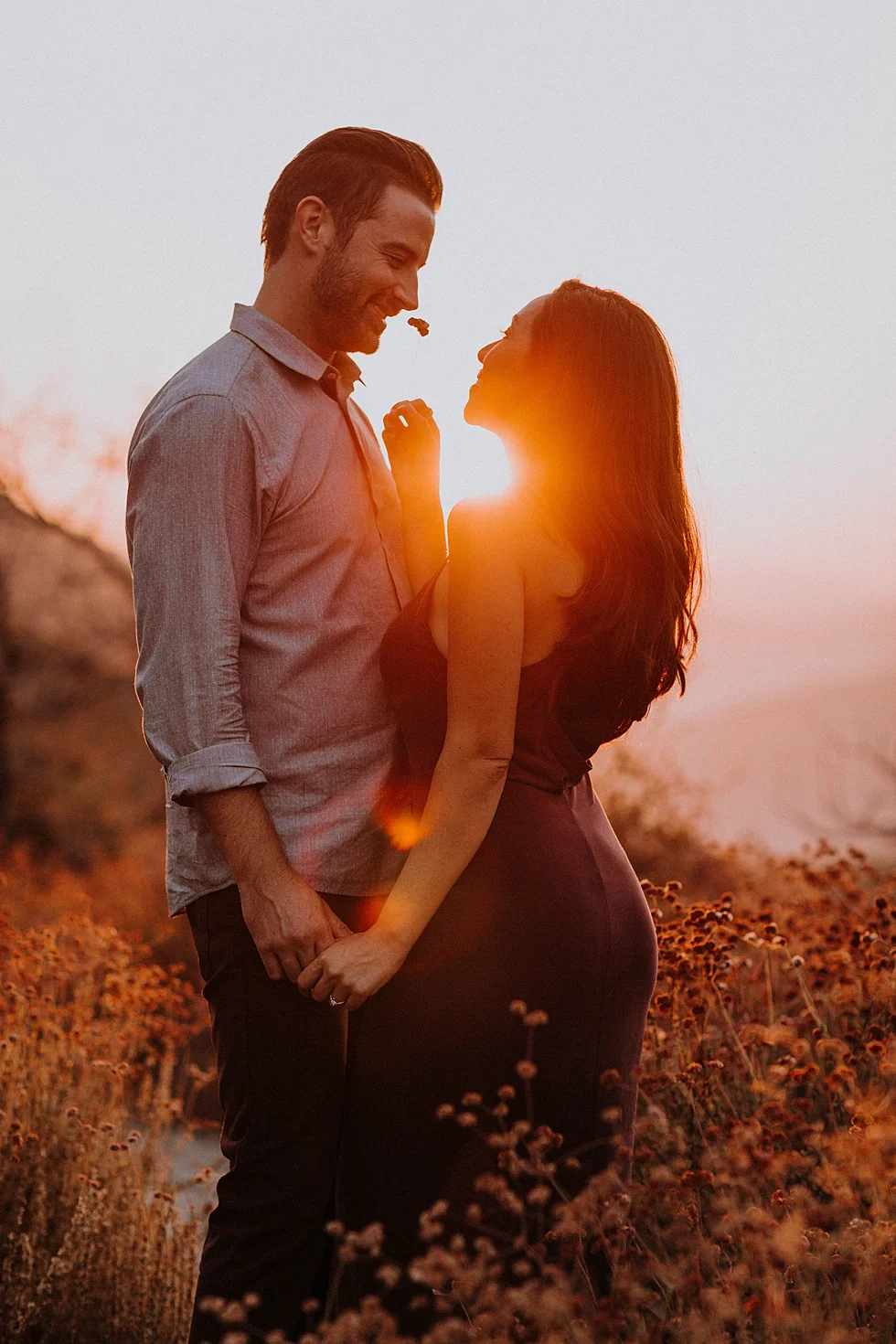 Switzer Falls Engagement Photography