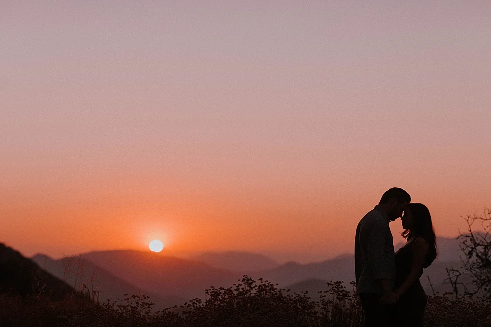 Switzer Falls Engagement Photography