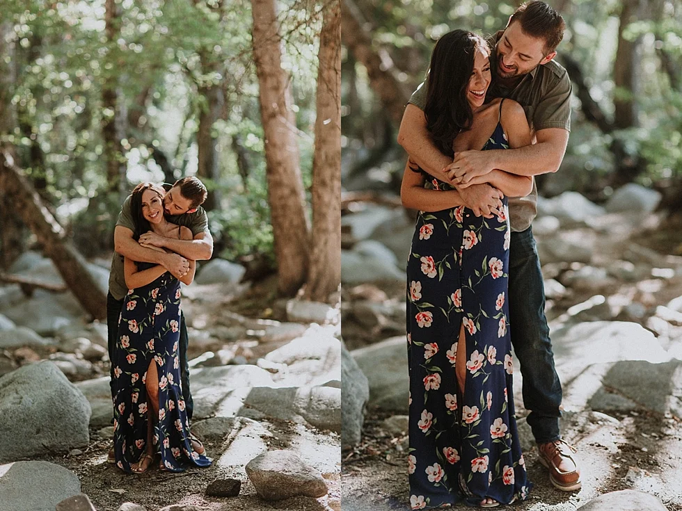 Switzer Falls Engagement Photography