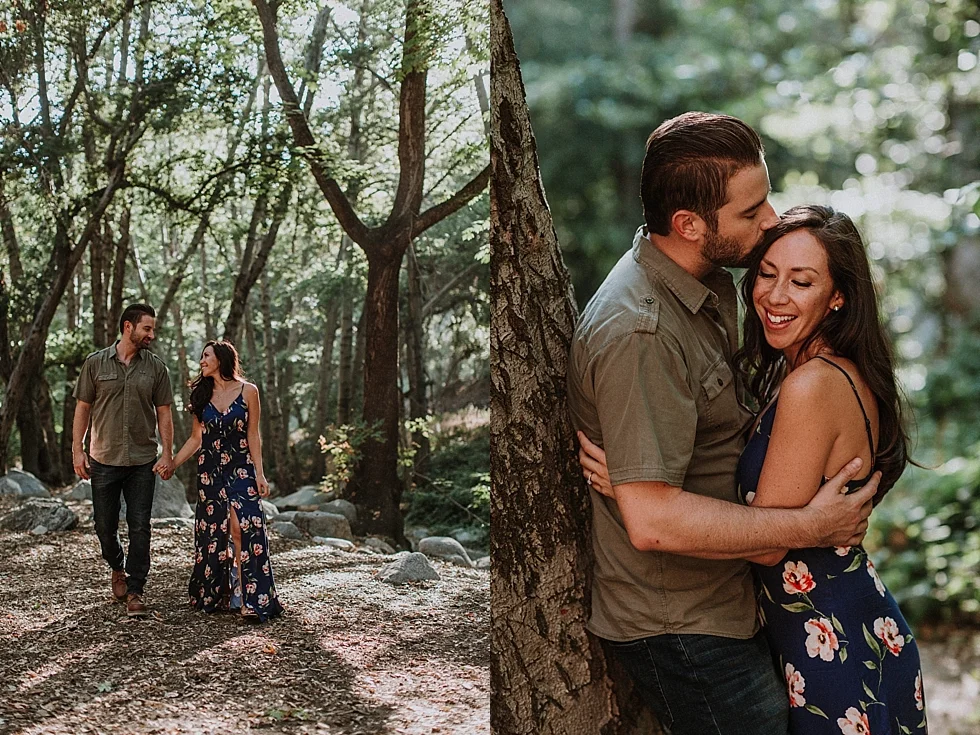 Switzer Falls Engagement Photography