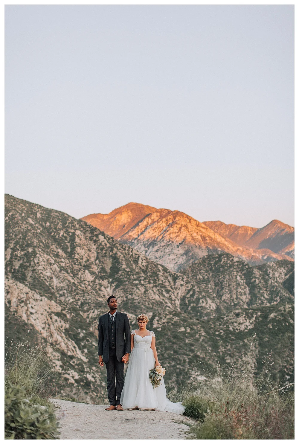 Mountain Elopement Photography in Los Angeles, CA