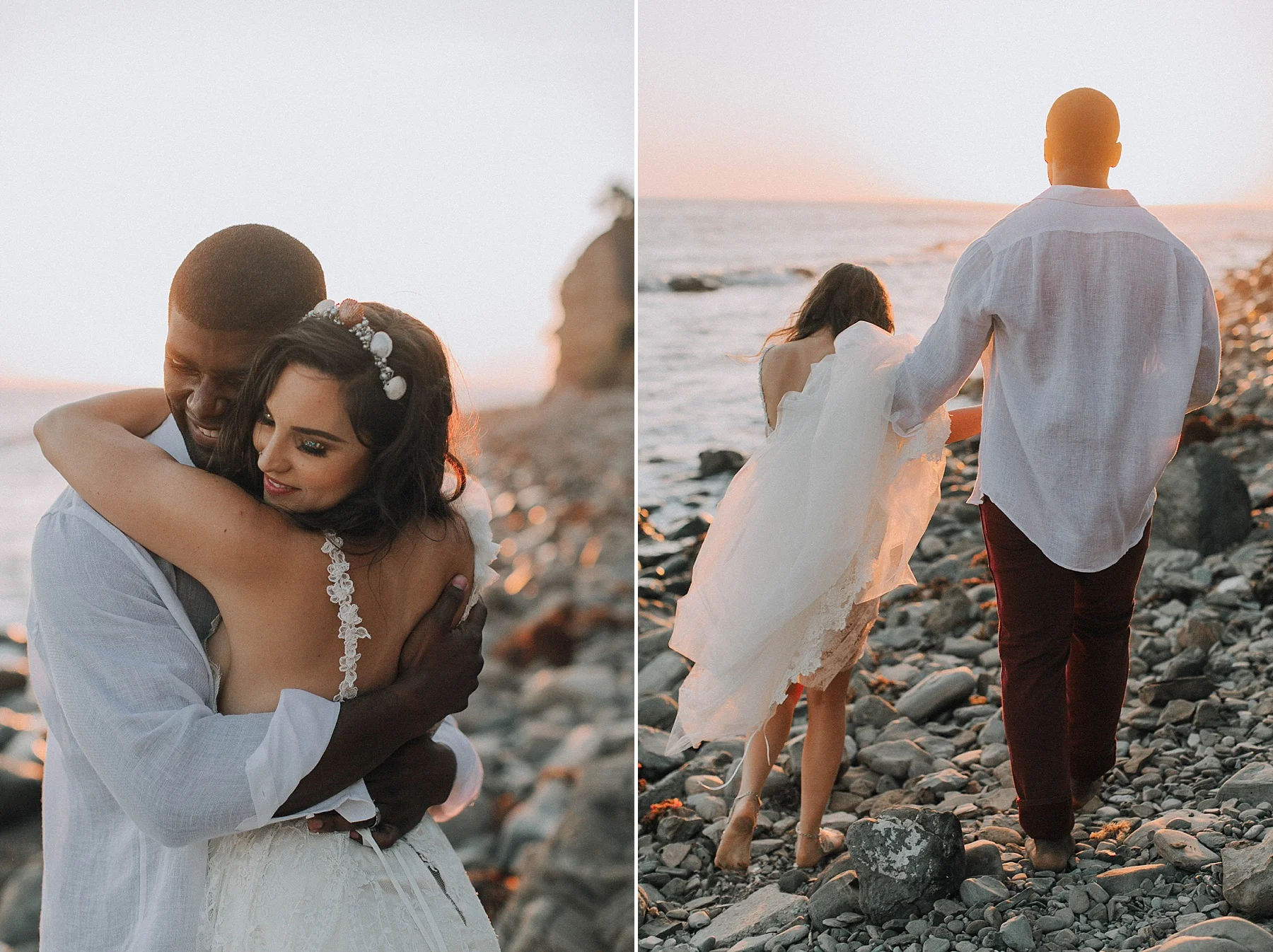 San Pedro Beach Elopement Photography