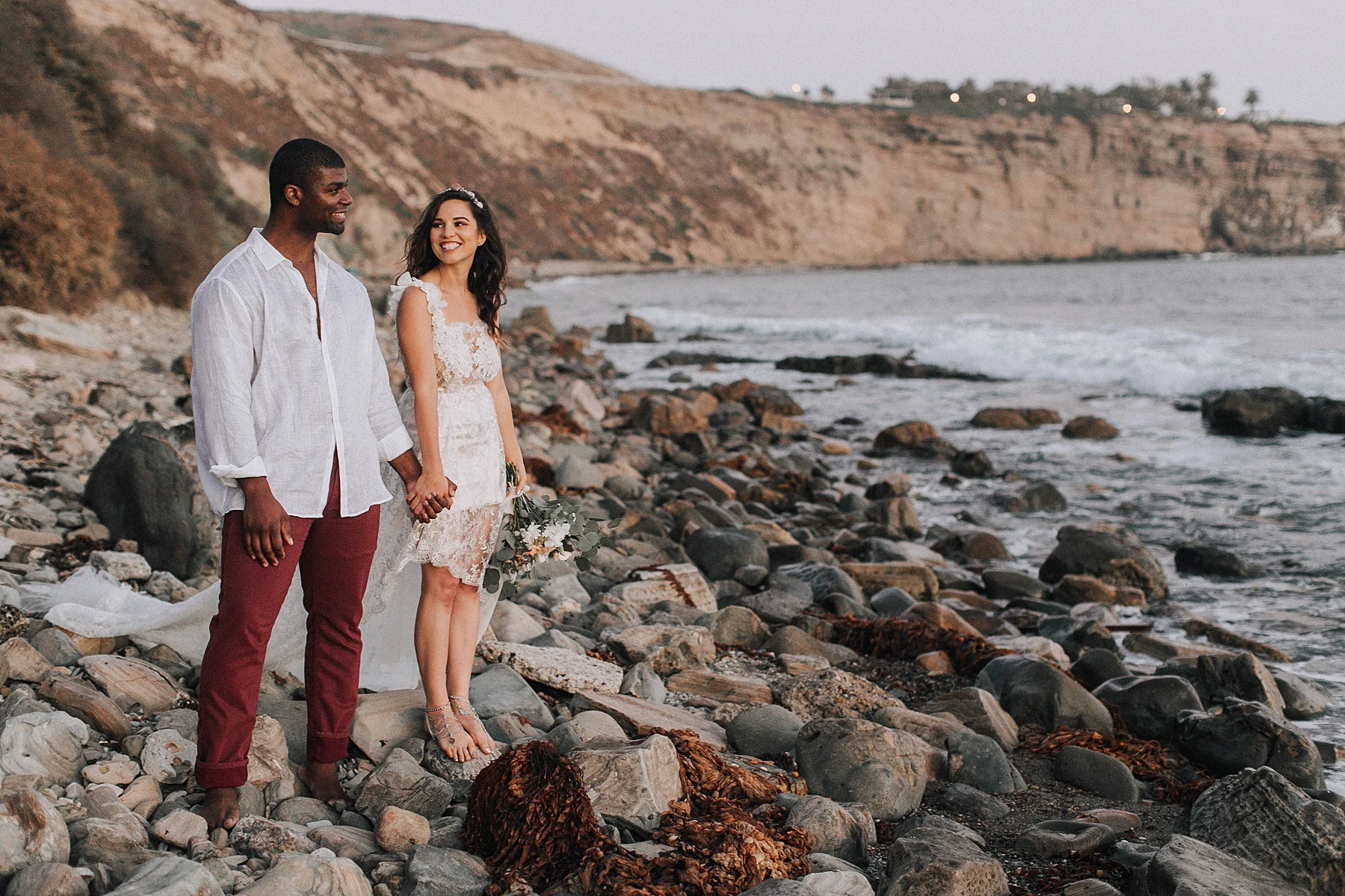 San Pedro Beach Elopement Photography