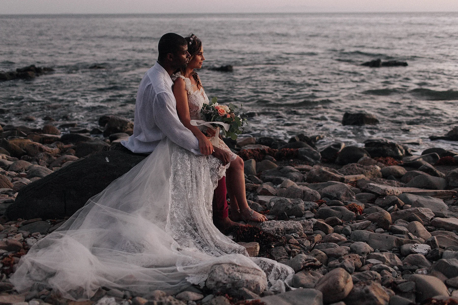 San Pedro Beach Elopement Photography