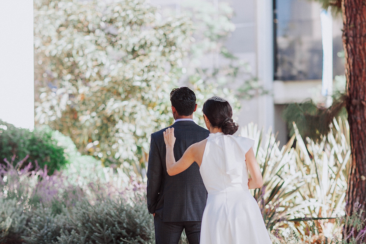 Beverly Hills Courthouse Elopement | First Look