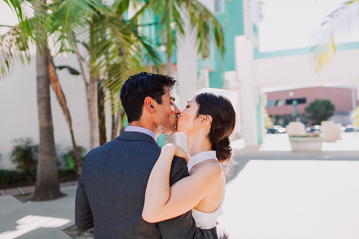 Beverly Hills Courthouse Elopement Photojournalistic Wedding Photography