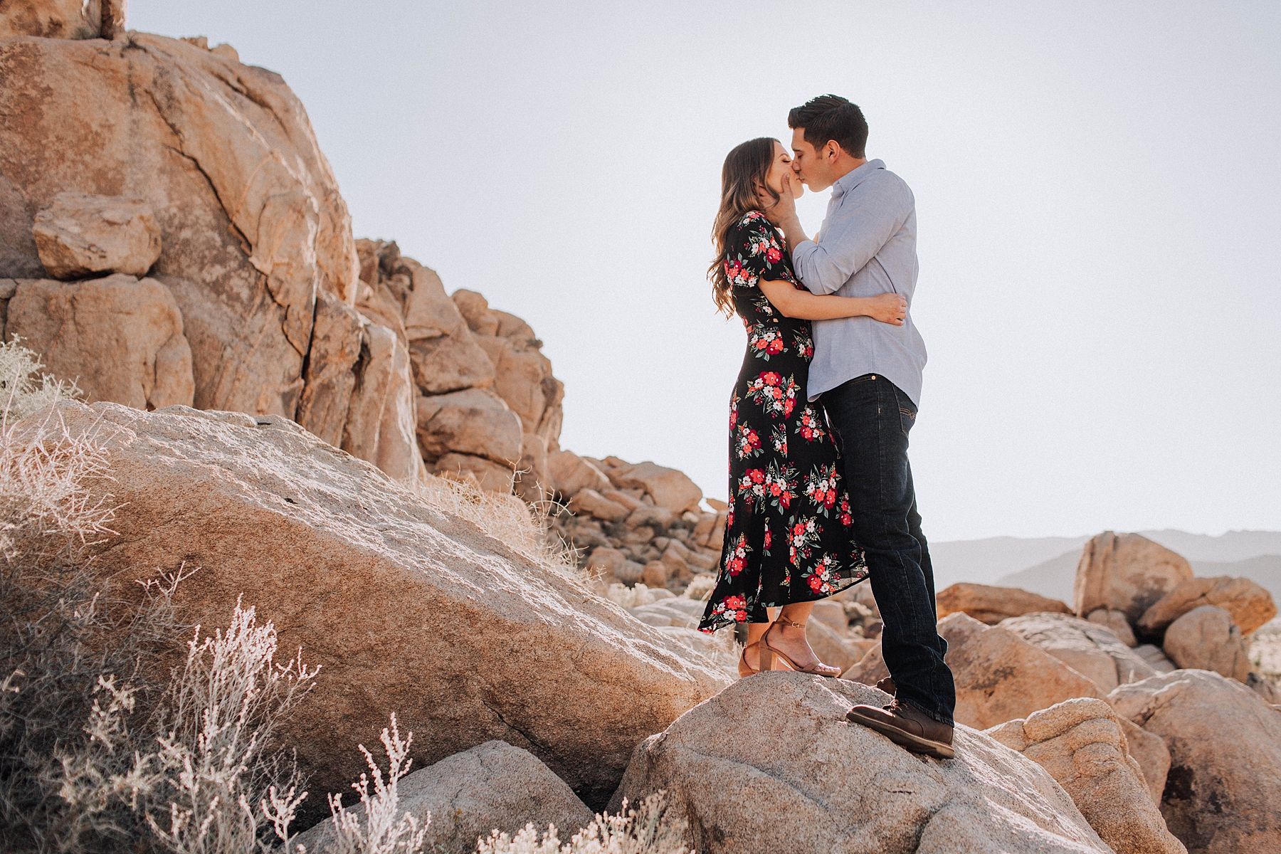 Joshua Tree Engagement Photos