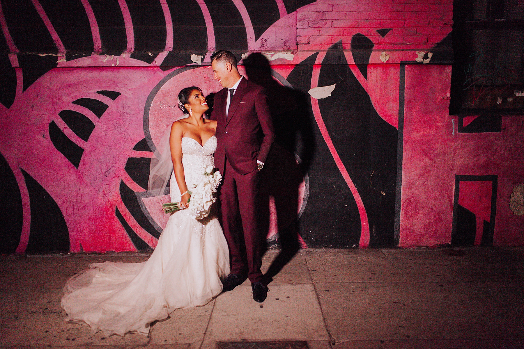 Bride and Groom Portraits, Millwick Downtown Los Angeles Wedding