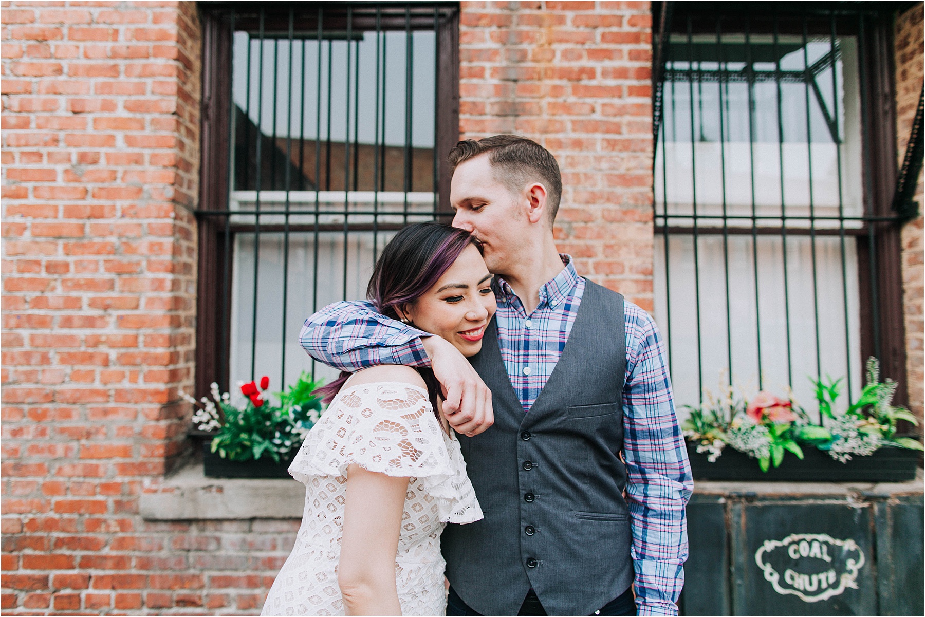 Candid Engagement Photography in Old Town Pasadena