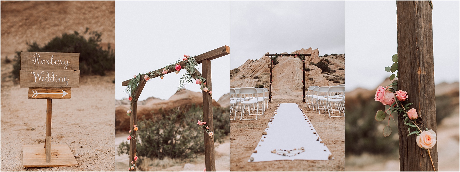 Vasquez Rocks Intimate Wedding & Elopement Photography - Ceremony Details