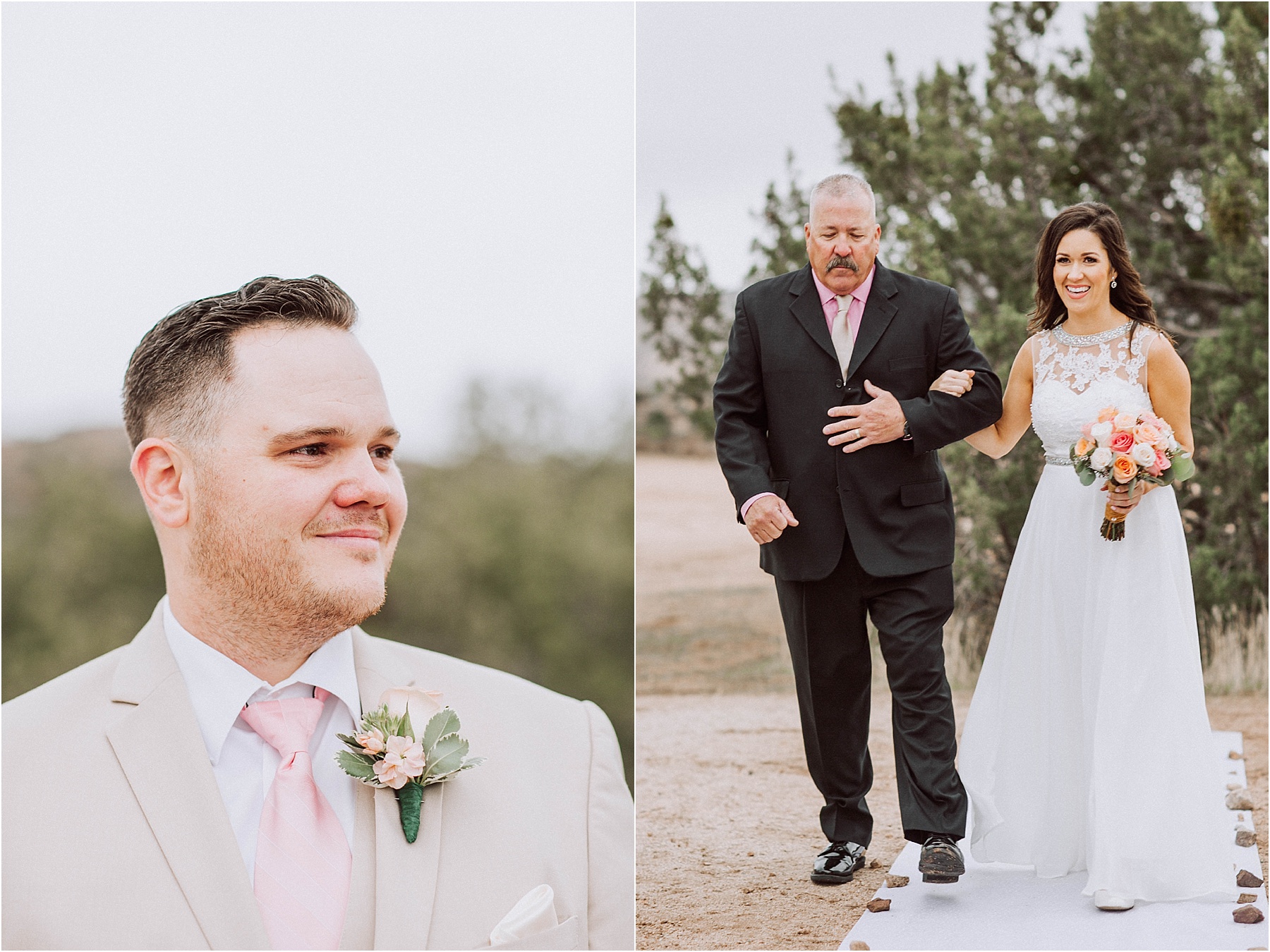 Vasquez Rocks Intimate Wedding & Elopement Photography - Ceremony Coverage