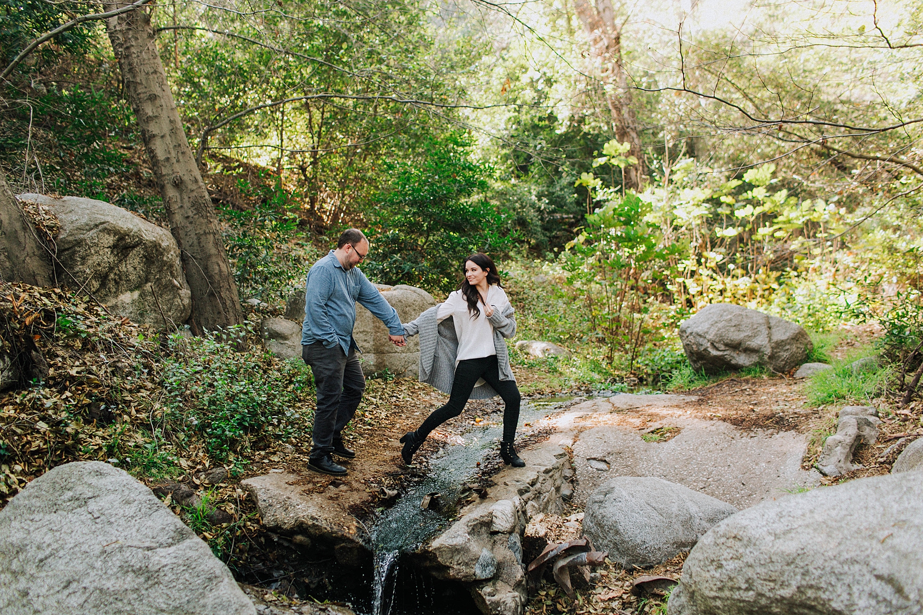 Monrovia Canyon Engagement Photo Shoot