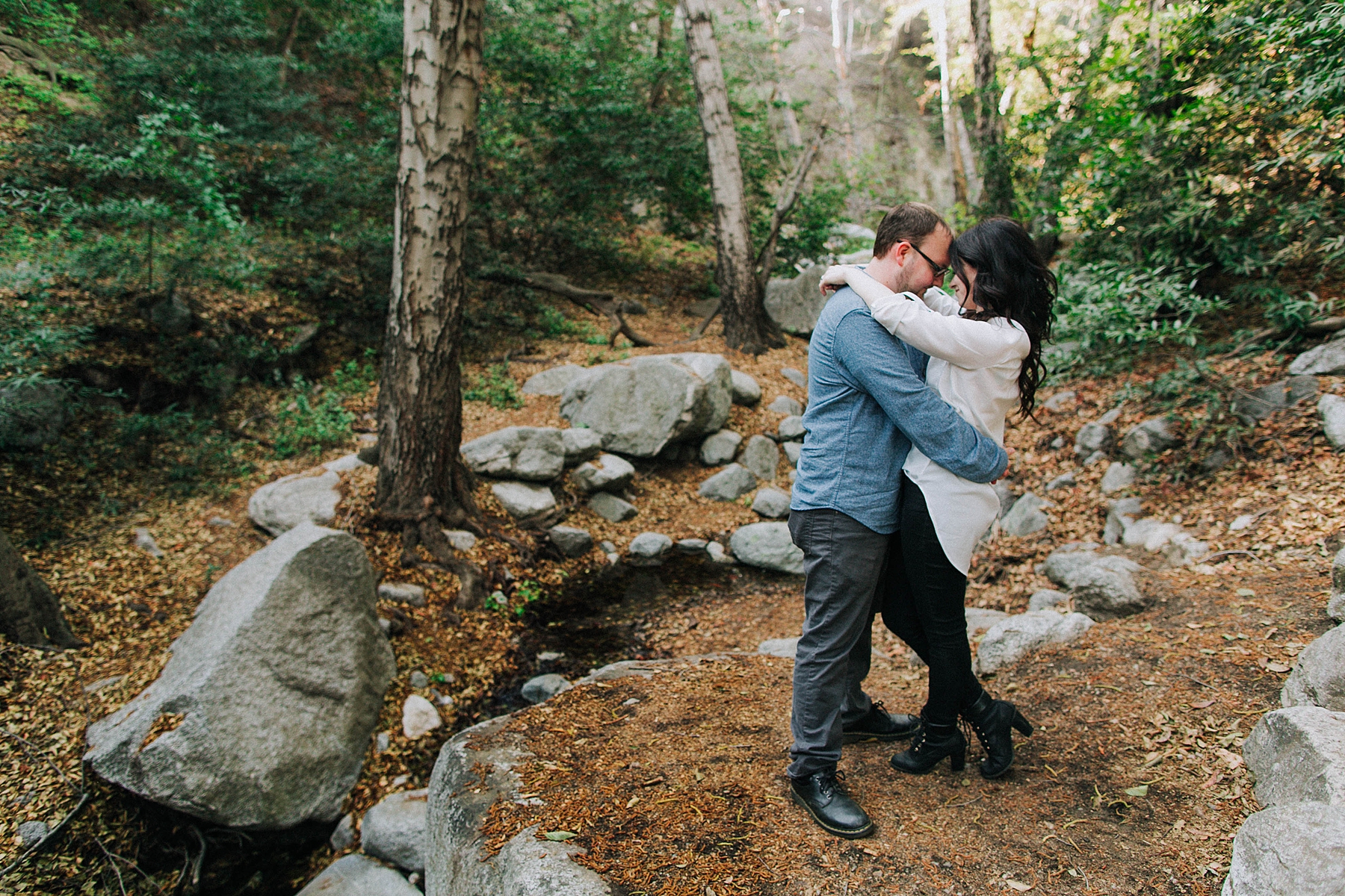 Monrovia Canyon Engagement Photo Shoot