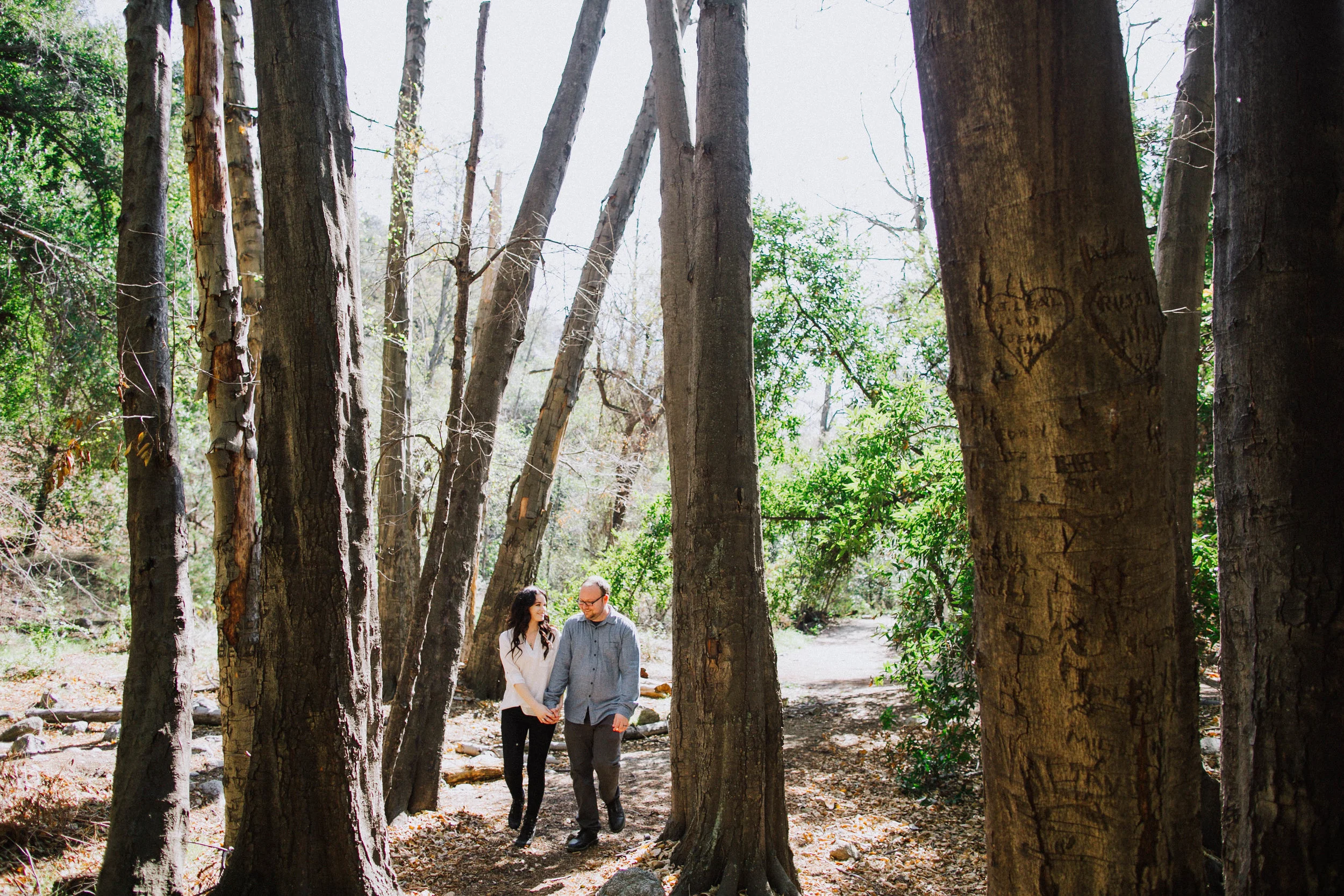 Monrovia Canyon Engagement Photo Shoot