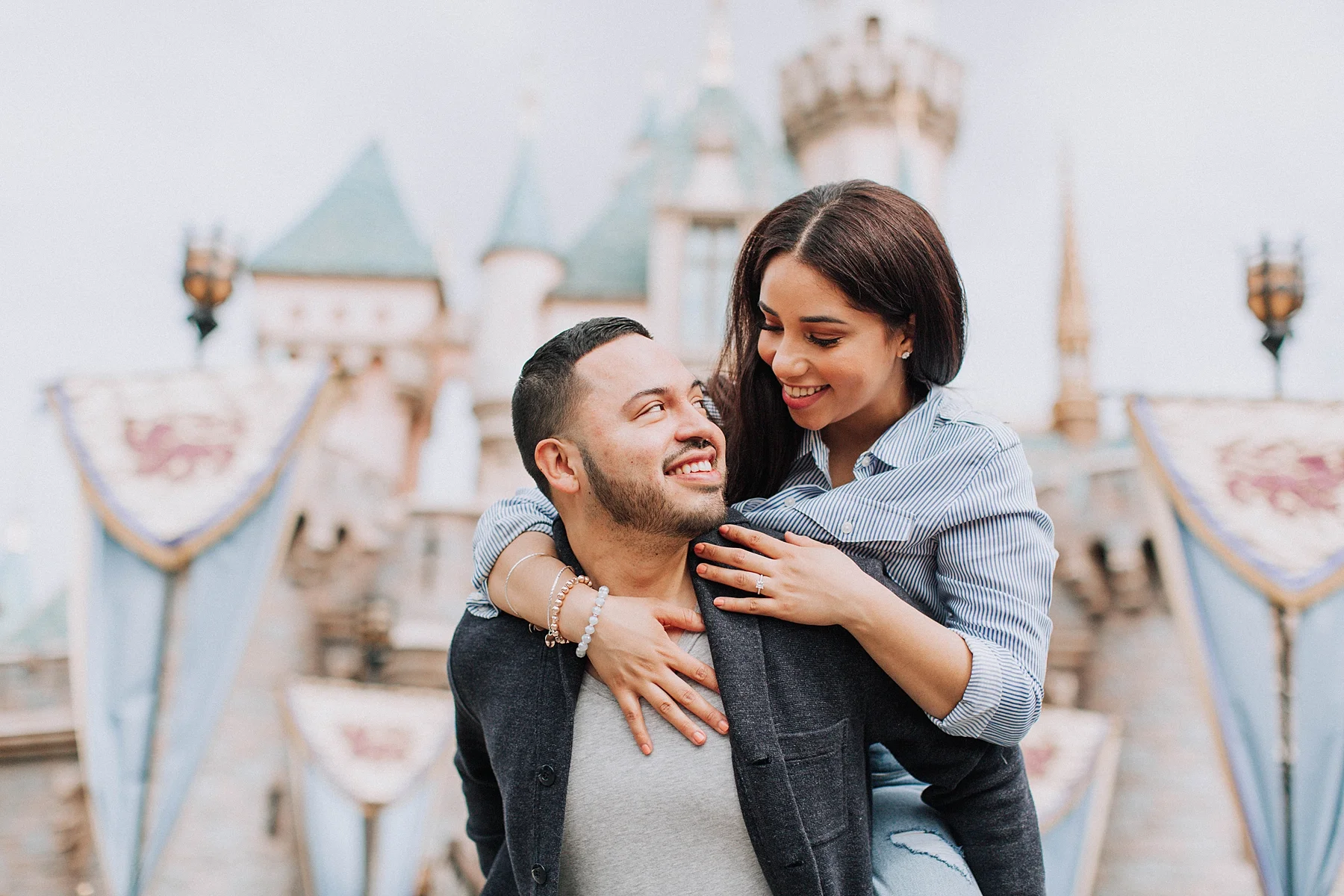 Johanny &amp; Raul - Disneyland Engagement Photoshoot