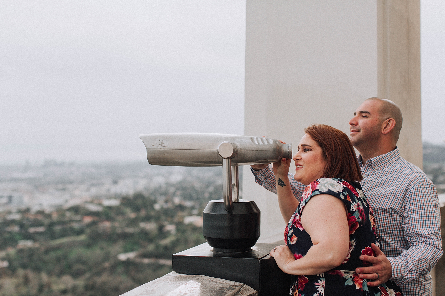 Griffith Park Observatory Engagement Shoot