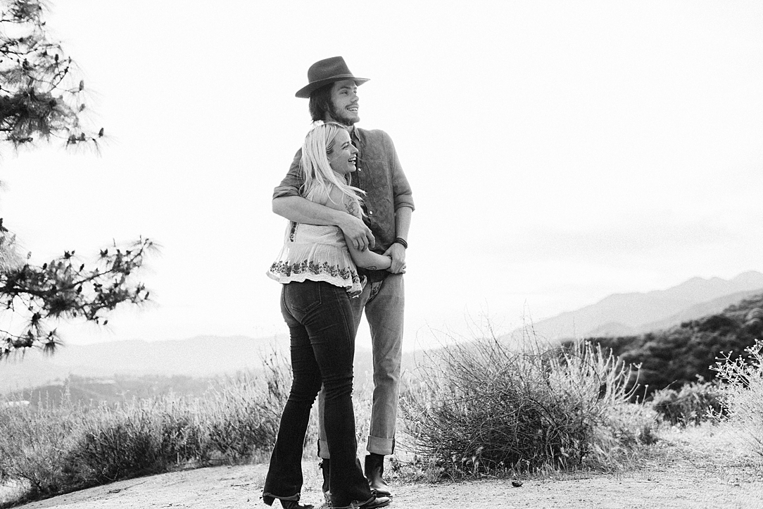 Engagement Photo Shoot Altadena Mountains