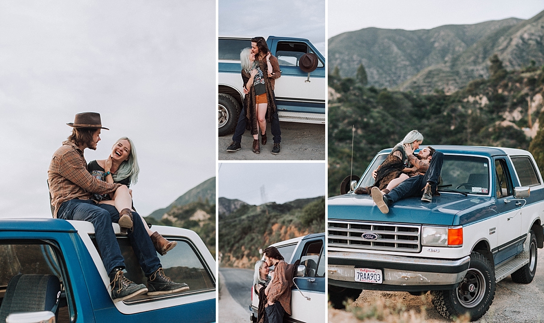 Engagement Photo Shoot Altadena Mountains