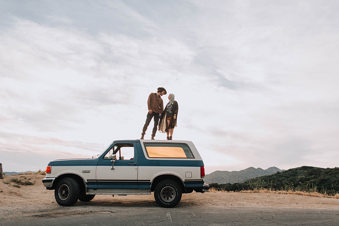 Engagement Photo Shoot Altadena Mountains