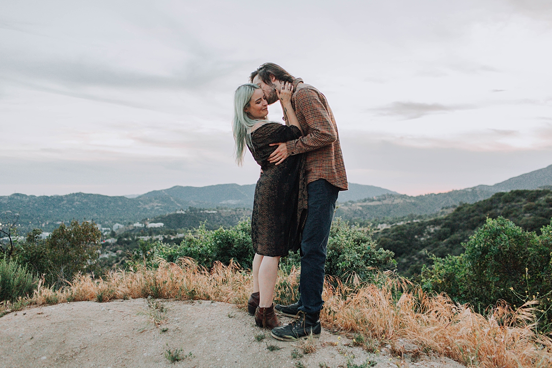 Engagement Photo Shoot Altadena Mountains