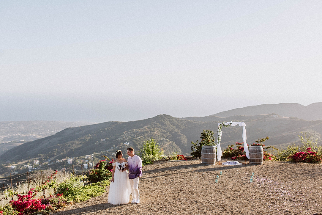 Malibu Solstice Vineyards Wedding