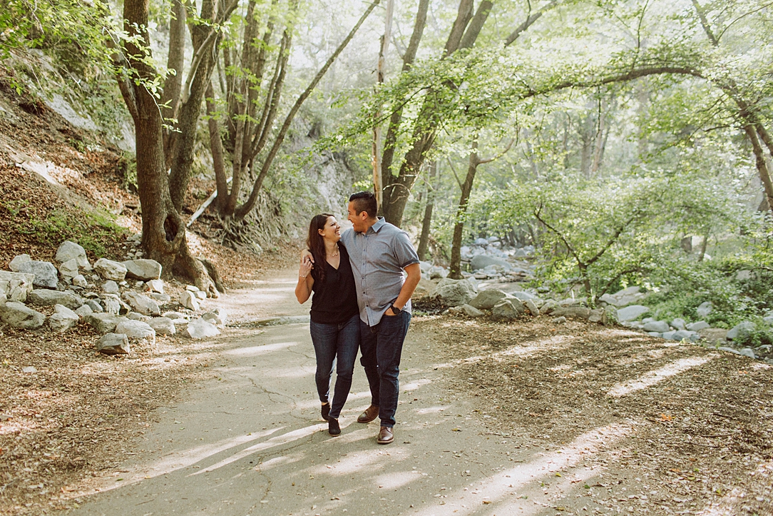 Ashleigh & Michael | Angeles Crest Forest Engagement