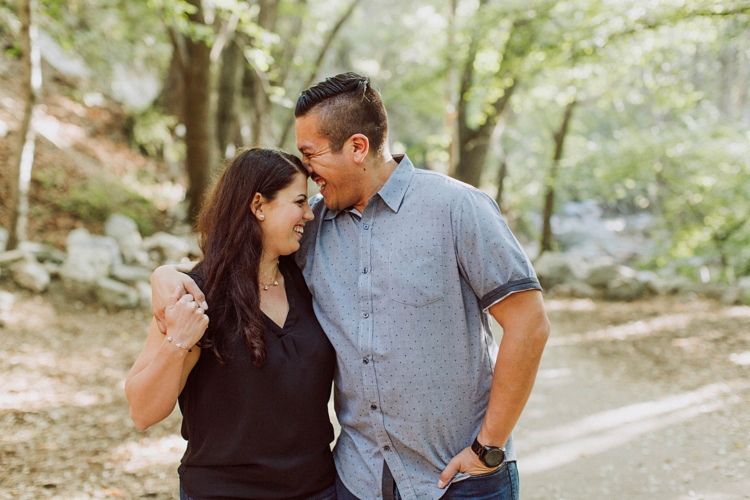 Ashleigh & Michael | Angeles Crest Forest Engagement