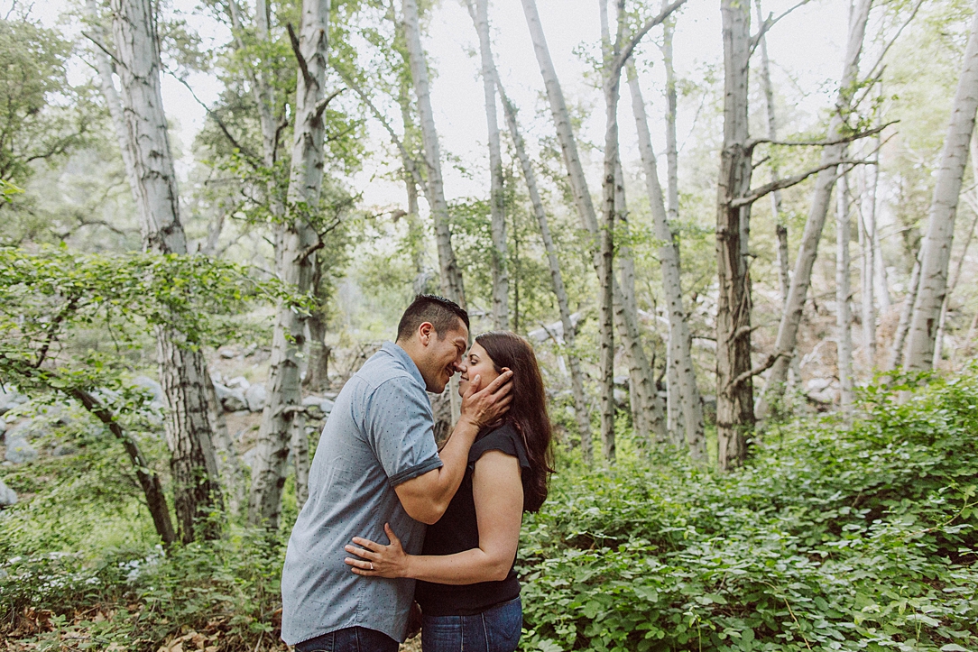 Ashleigh & Michael | Angeles Crest Forest Engagement