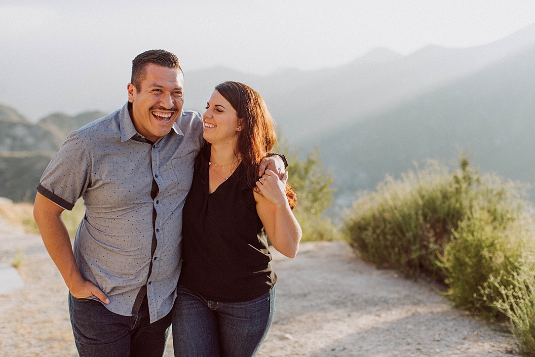 Ashleigh & Michael | Angeles Crest Forest Engagement