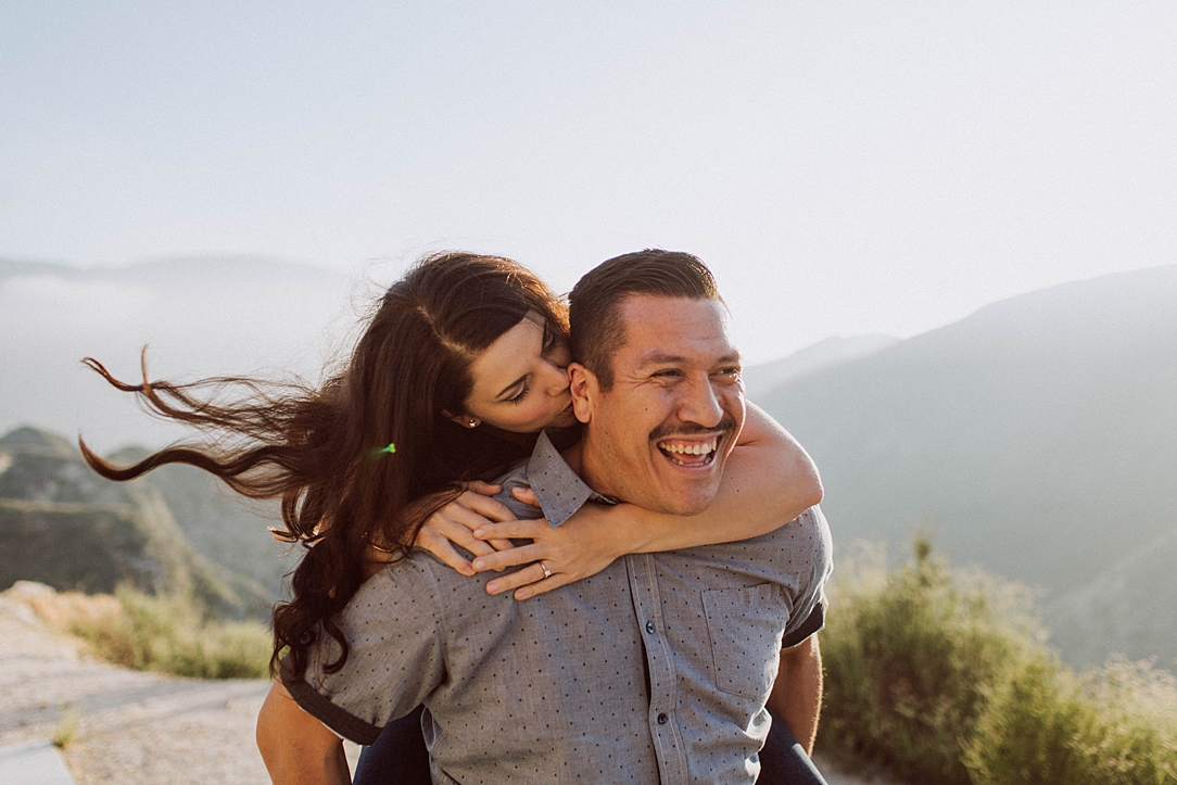 Ashleigh & Michael | Angeles Crest Forest Engagement