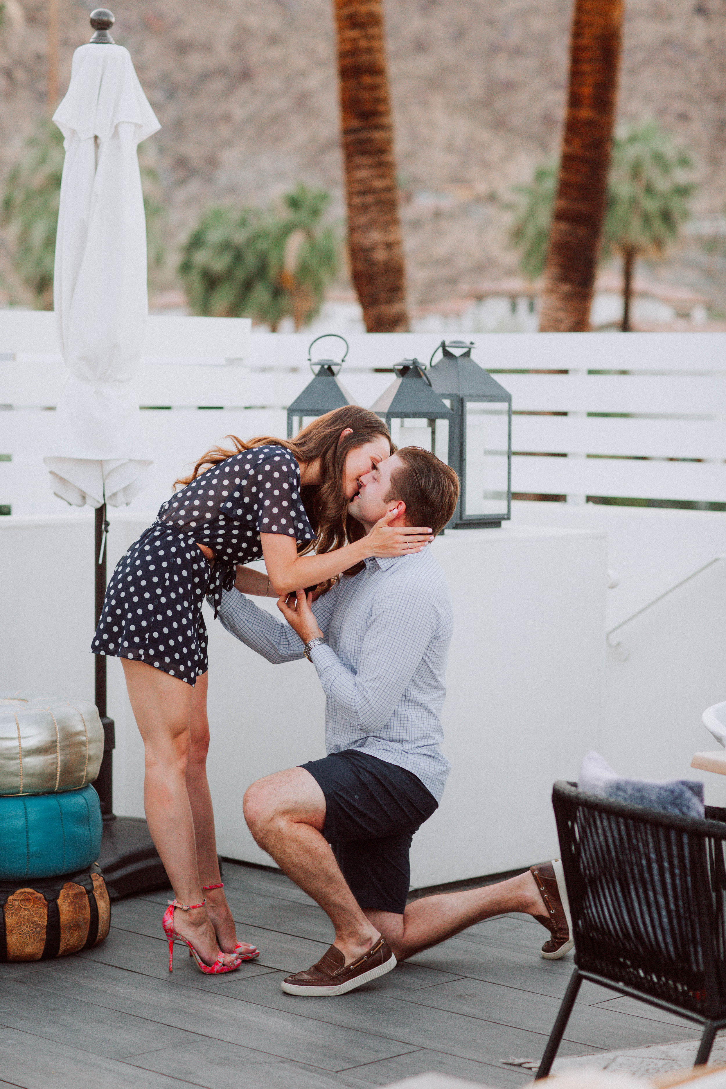 Dan &amp; Nora | Surprise Proposal Palm Springs