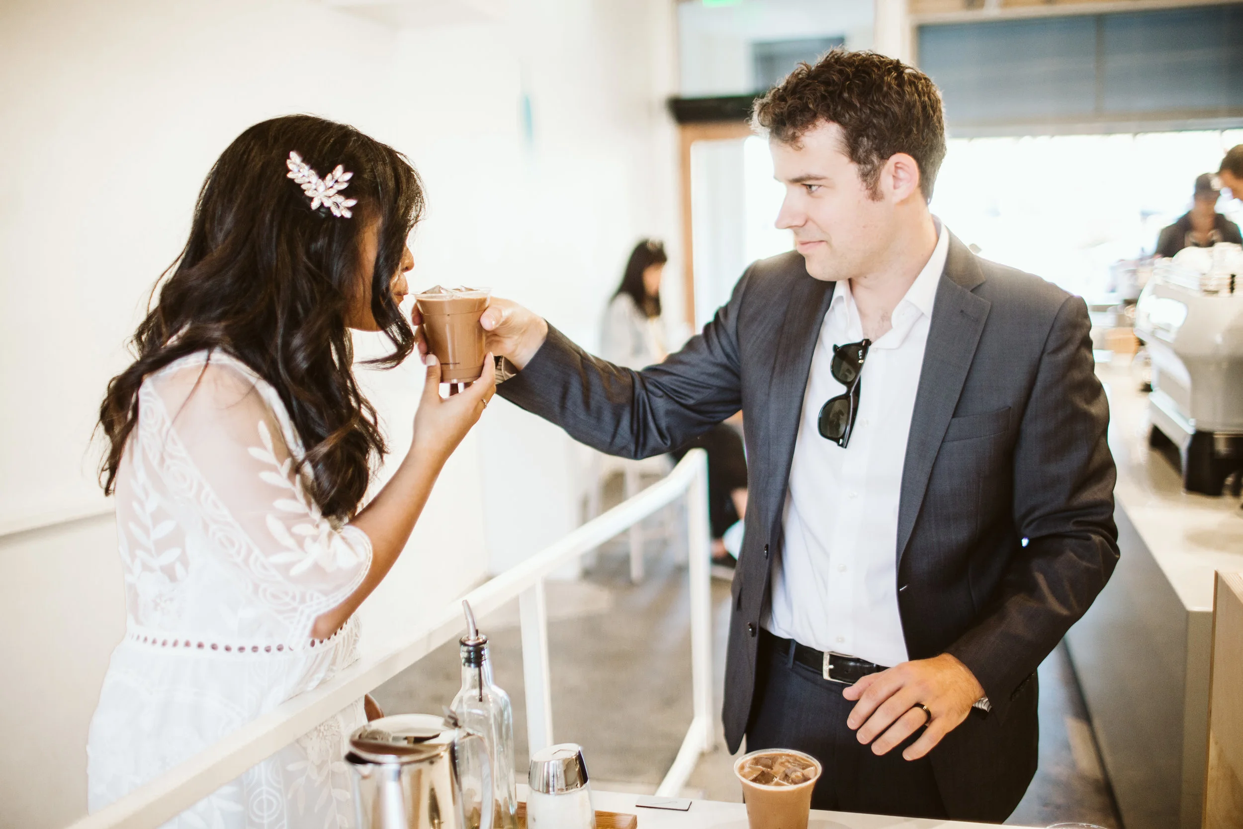 Kate-Lyne &amp; Cory - Sunrise Elopement at Griffith Observatory