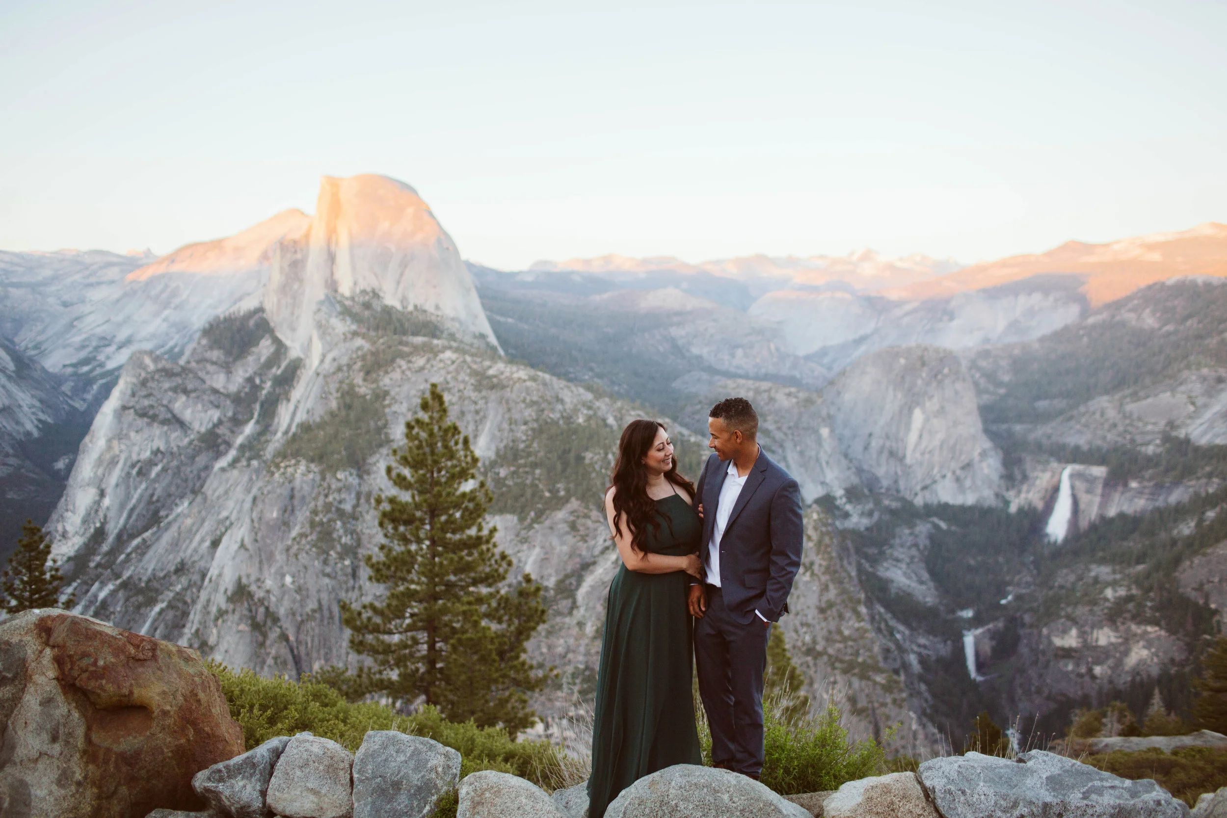Cristina &amp; Larry | Yosemite National Park Engagement