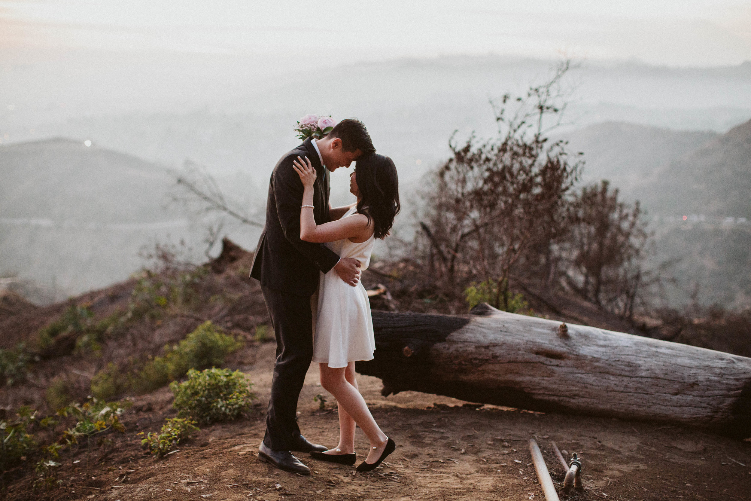 Samantha &amp; Eric | Elopement | Griffith Park Observatory