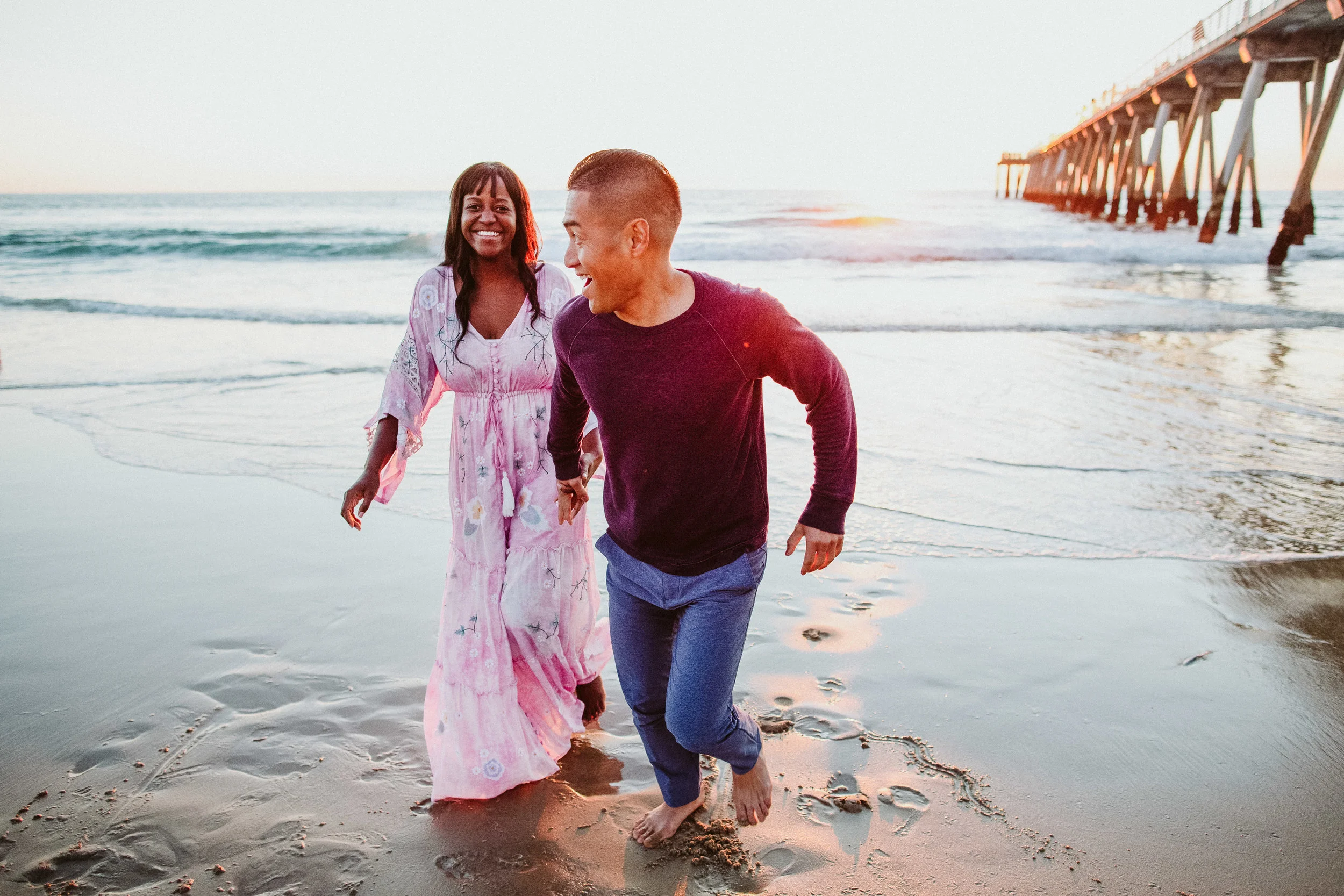 Sieya &amp; Christian | Engagement | Hermosa Beach Pier
