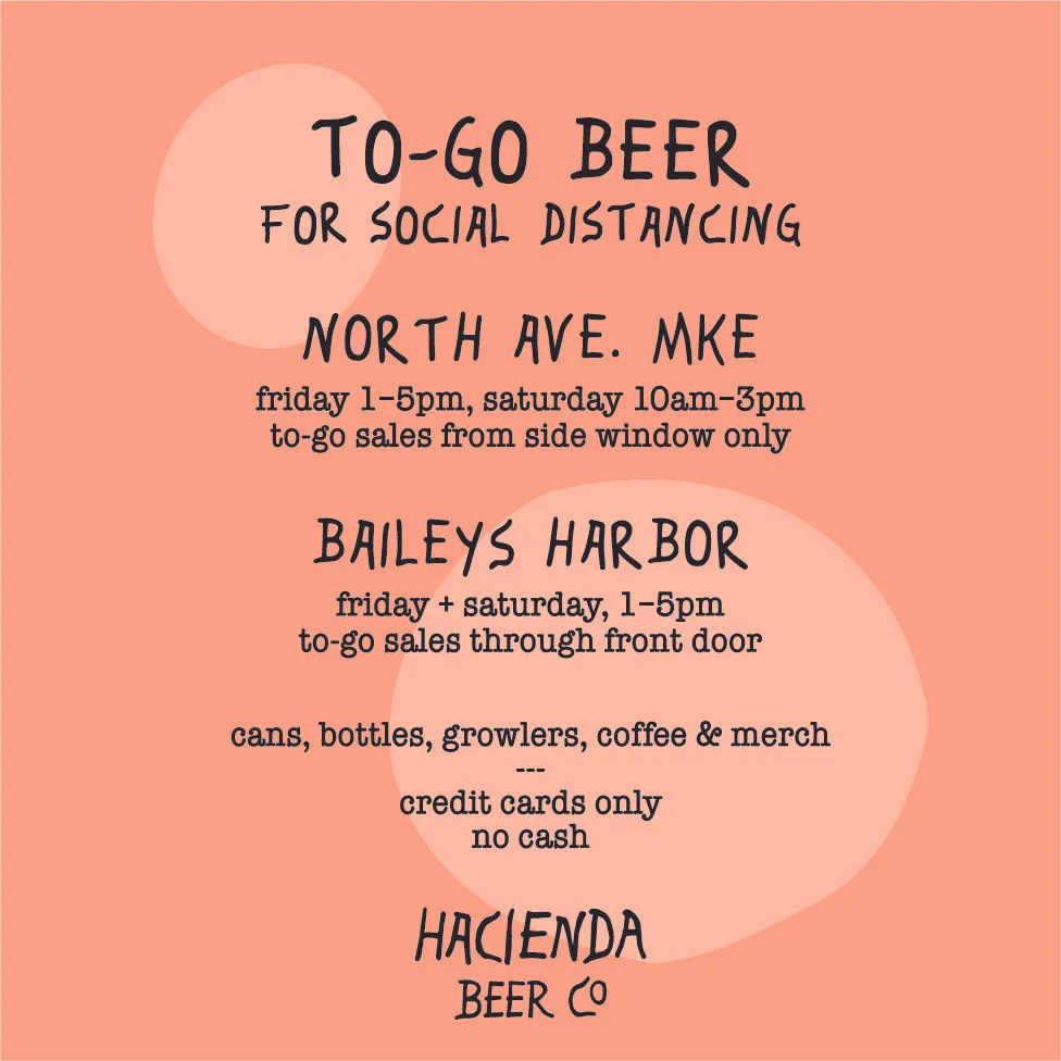 To-Go Beer for Social Distancing