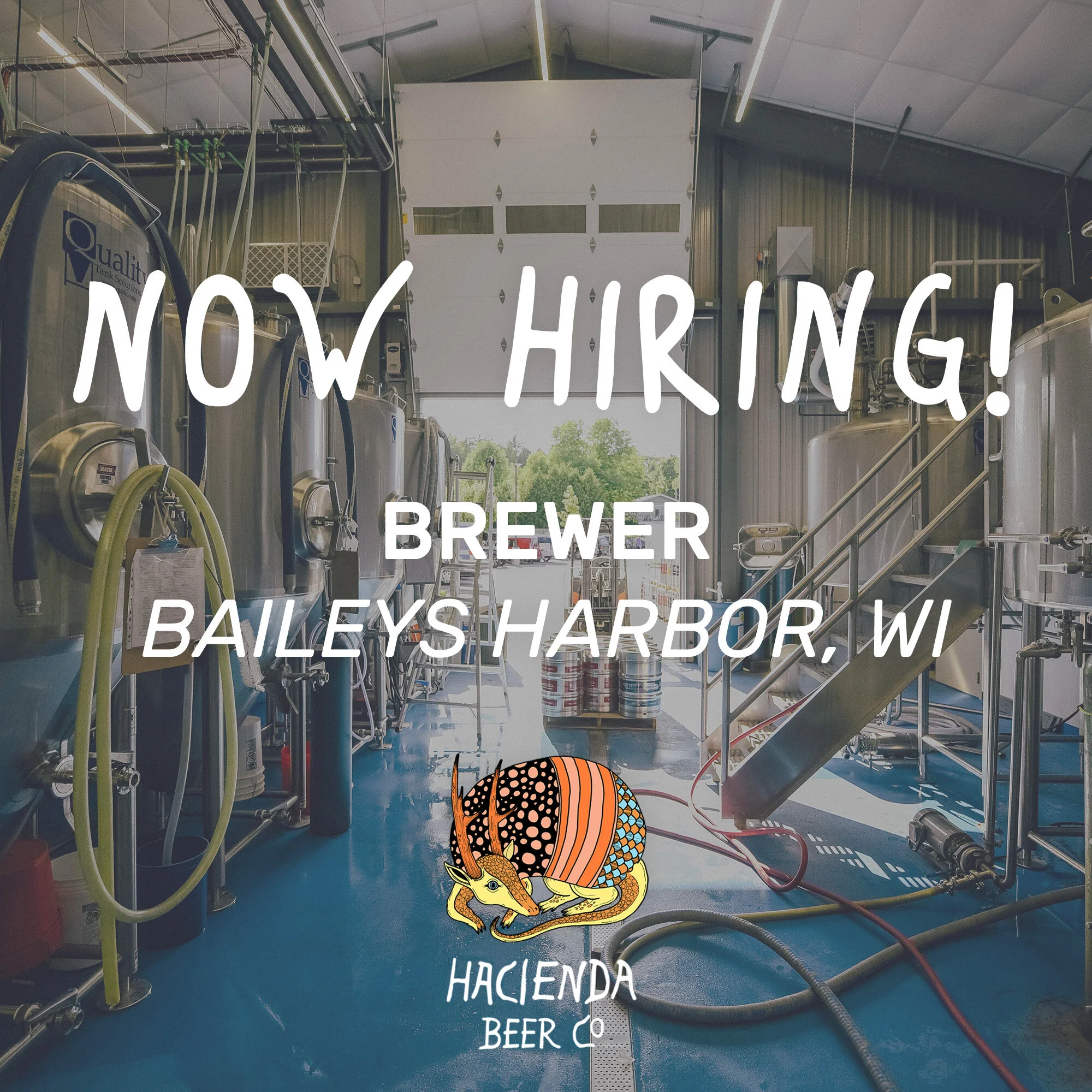 NOW HIRING! Experienced Brewer in Baileys Harbor