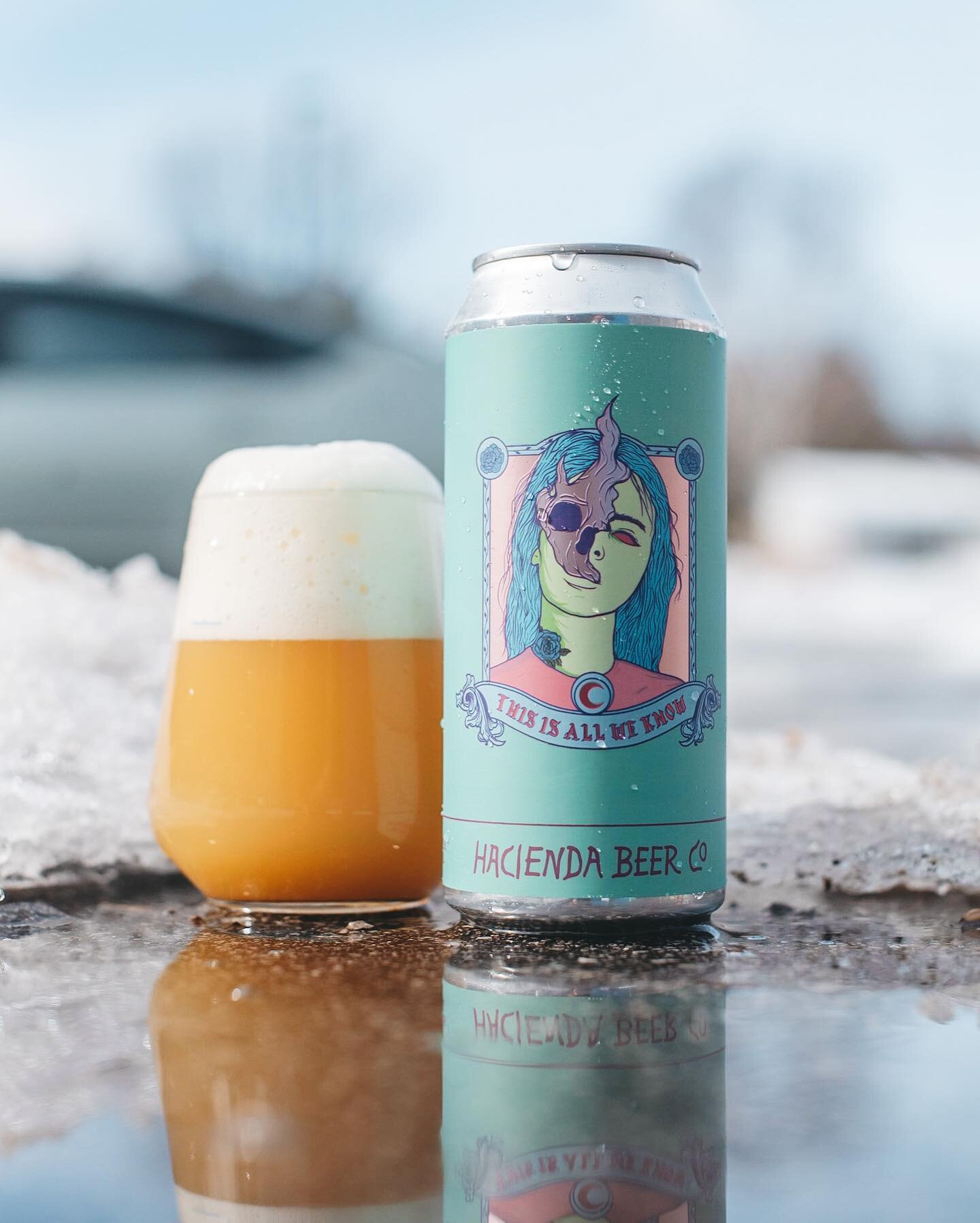 Happy Saturday. Join in both taprooms for the release of This Is All We Know, our Double IPA with Citra + Simcoe. 

We are also stocked with a limited supply of Velvet Bulldozer 2-packs, remaining from Black Friday. We are completely sold out of both