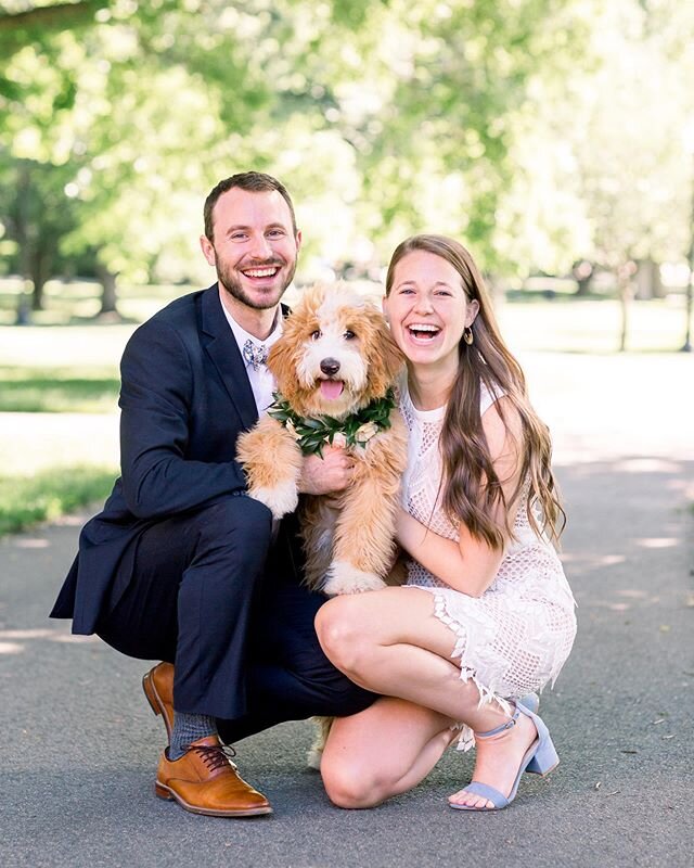 thankful to have been able to spend the morning with my beautiful friends on what was supposed to be their wedding day last weekend. can&rsquo;t wait to celebrate these amazing humans (&amp; pup🐾) next year! 💞