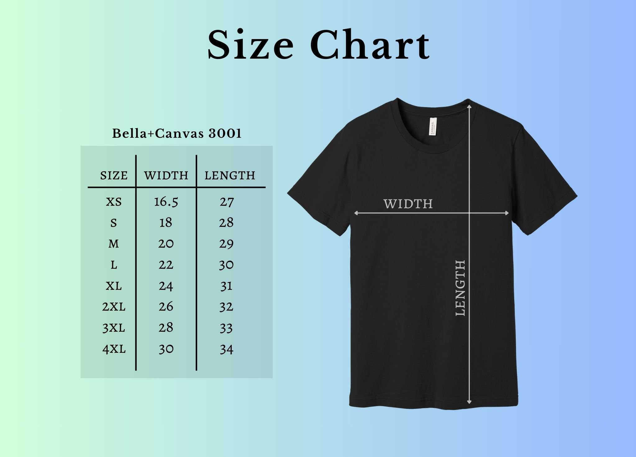 Bella Canvas 3001 Unisex Size Chart.jpg