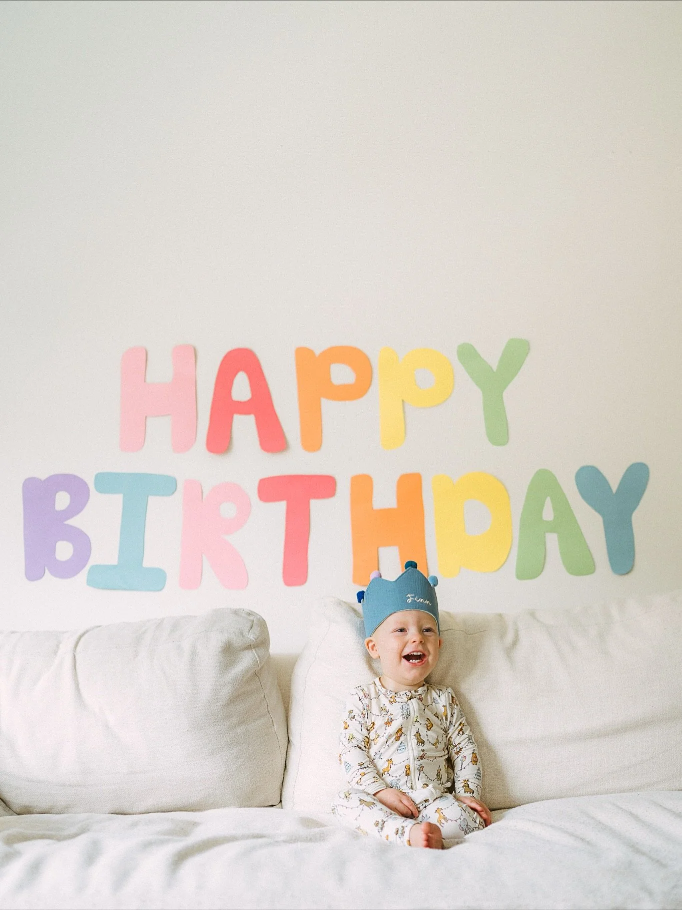 A handmade &ldquo;HAPPY BIRTHDAY&rdquo; sign might just be in my bag if you invite me to photograph your baby&rsquo;s first birthday. 
*wink wink*. 

Making pancakes and cleaning up sprinkles is the only way to celebrate the morning of a birthday. 

