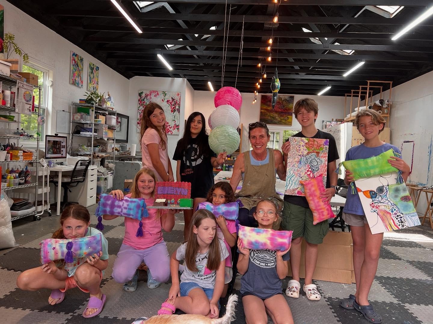 Creative Minds Summer Session #1 wrapped up today and my heart is so full! I truly fell in love with this group &mdash; kind, creative, curious, and full of laughter. 💛✨

Over the week, we explored so many fun and expressive projects, with our grand