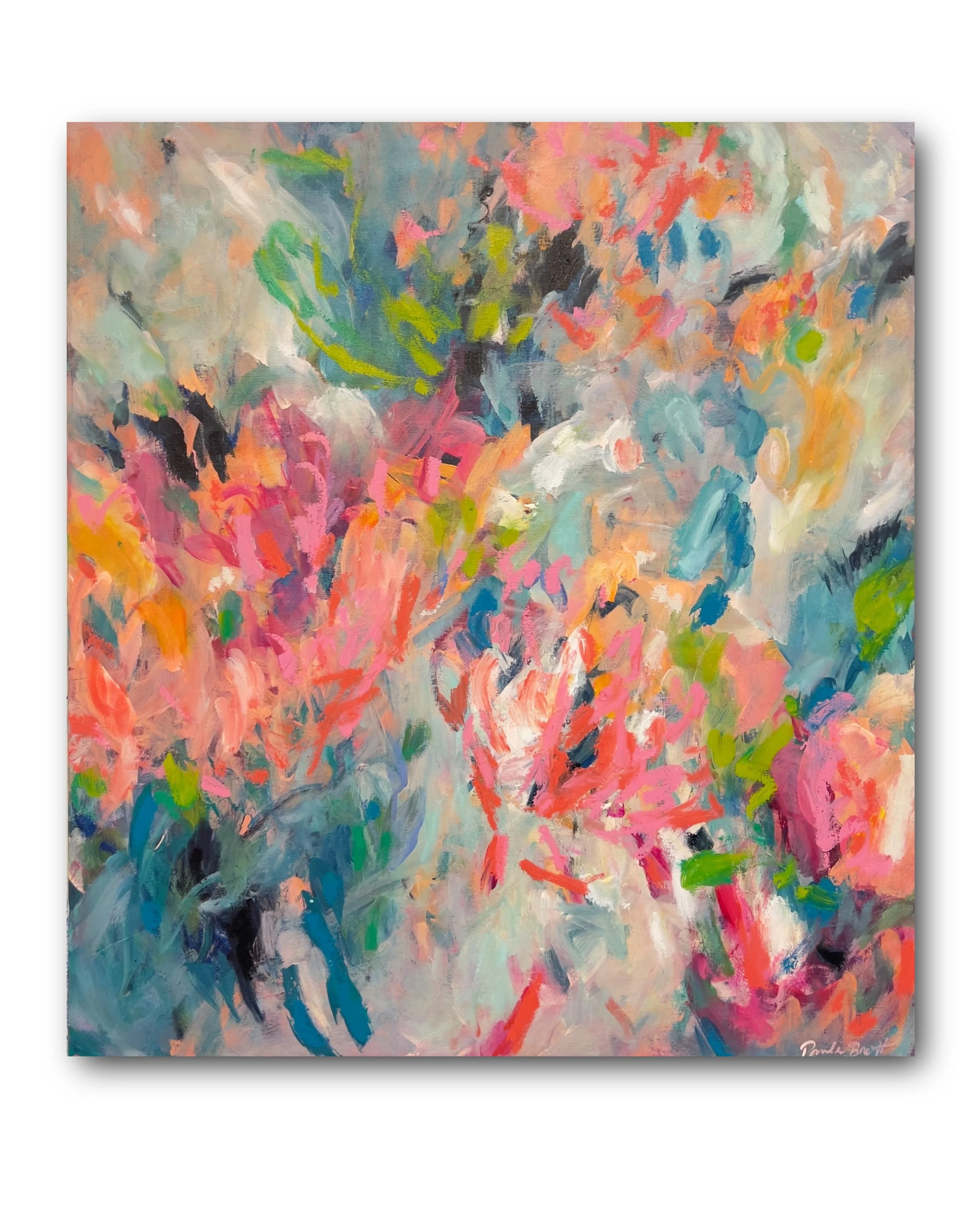 Two pieces I gave little makeovers.  Colors are popping now.