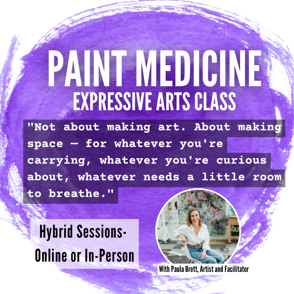 Paint Medicine Expressive Arts Class