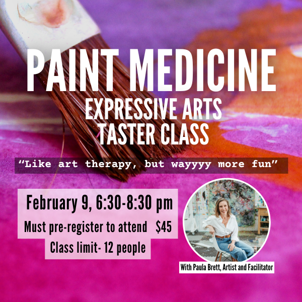 Paint Medicine Expressive Arts Taster Class