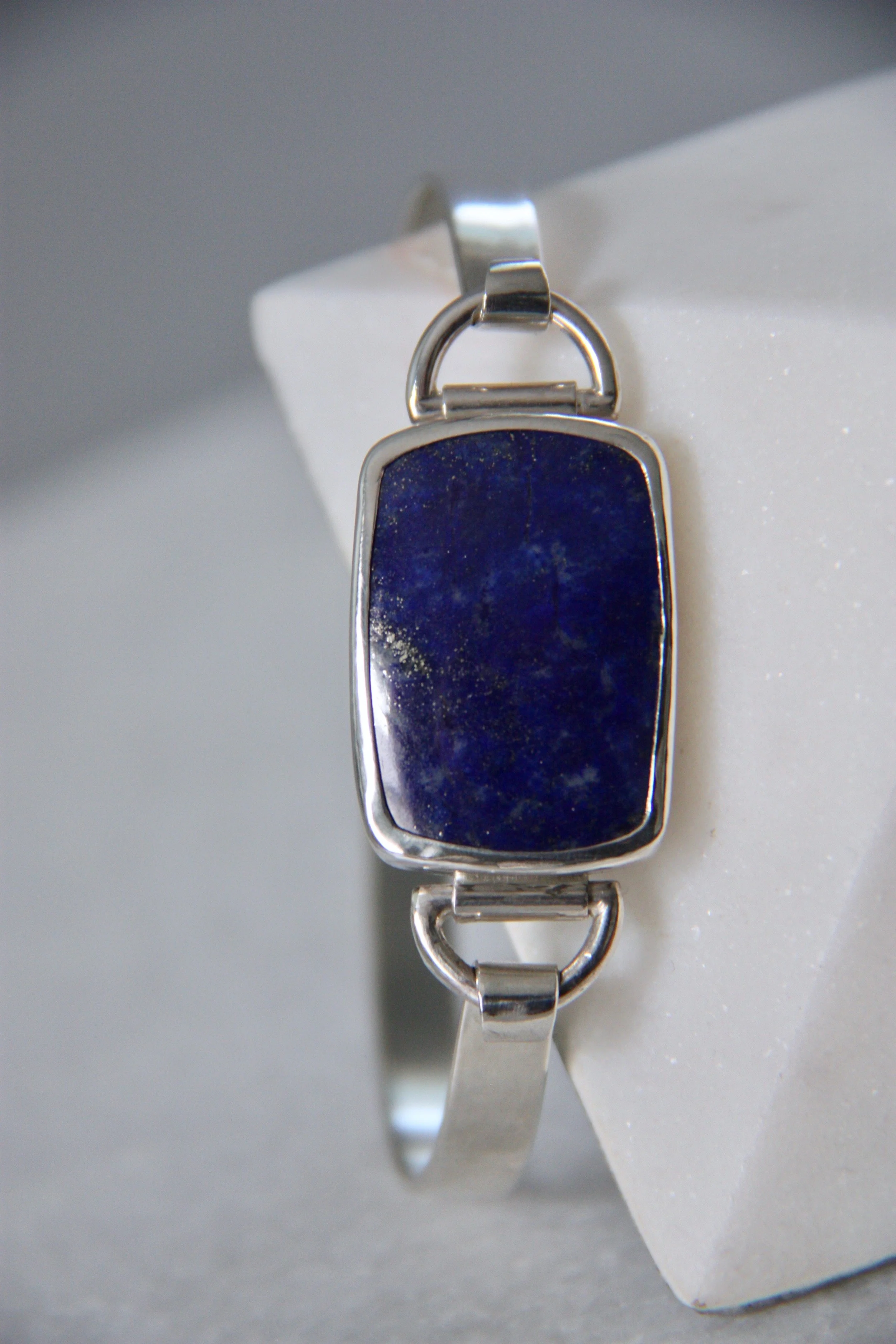 Lapis Lazuli Bit Bangle