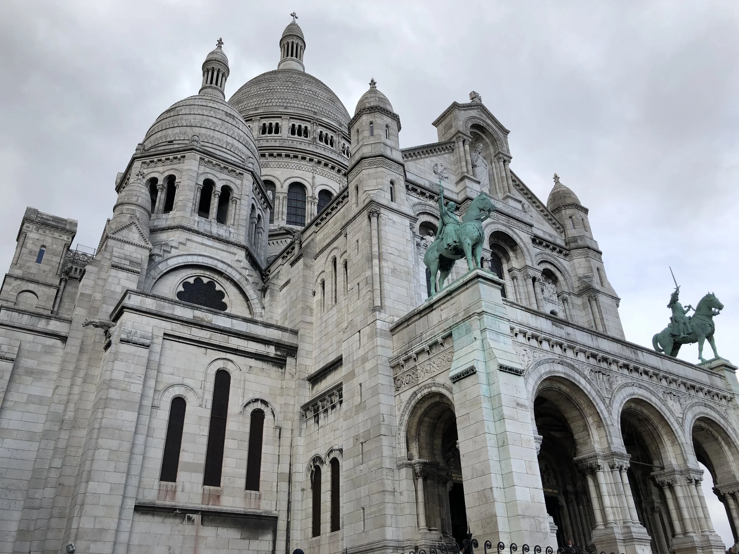 Sacre Couer in Montmarte - Paris, France