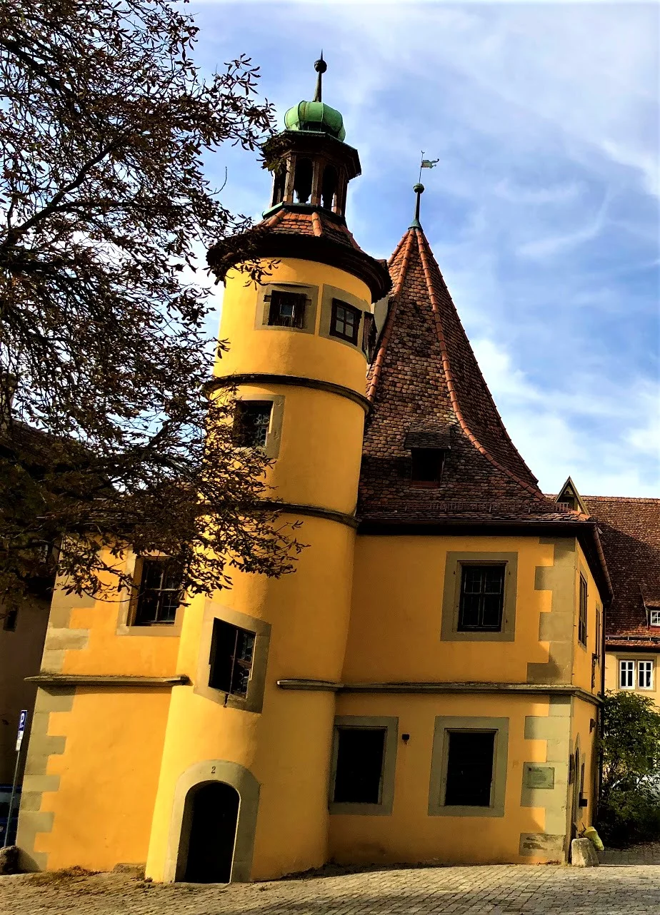 Die Weihnachts Ecke: Hegereiter House, Rothenburg ob der Tauber
