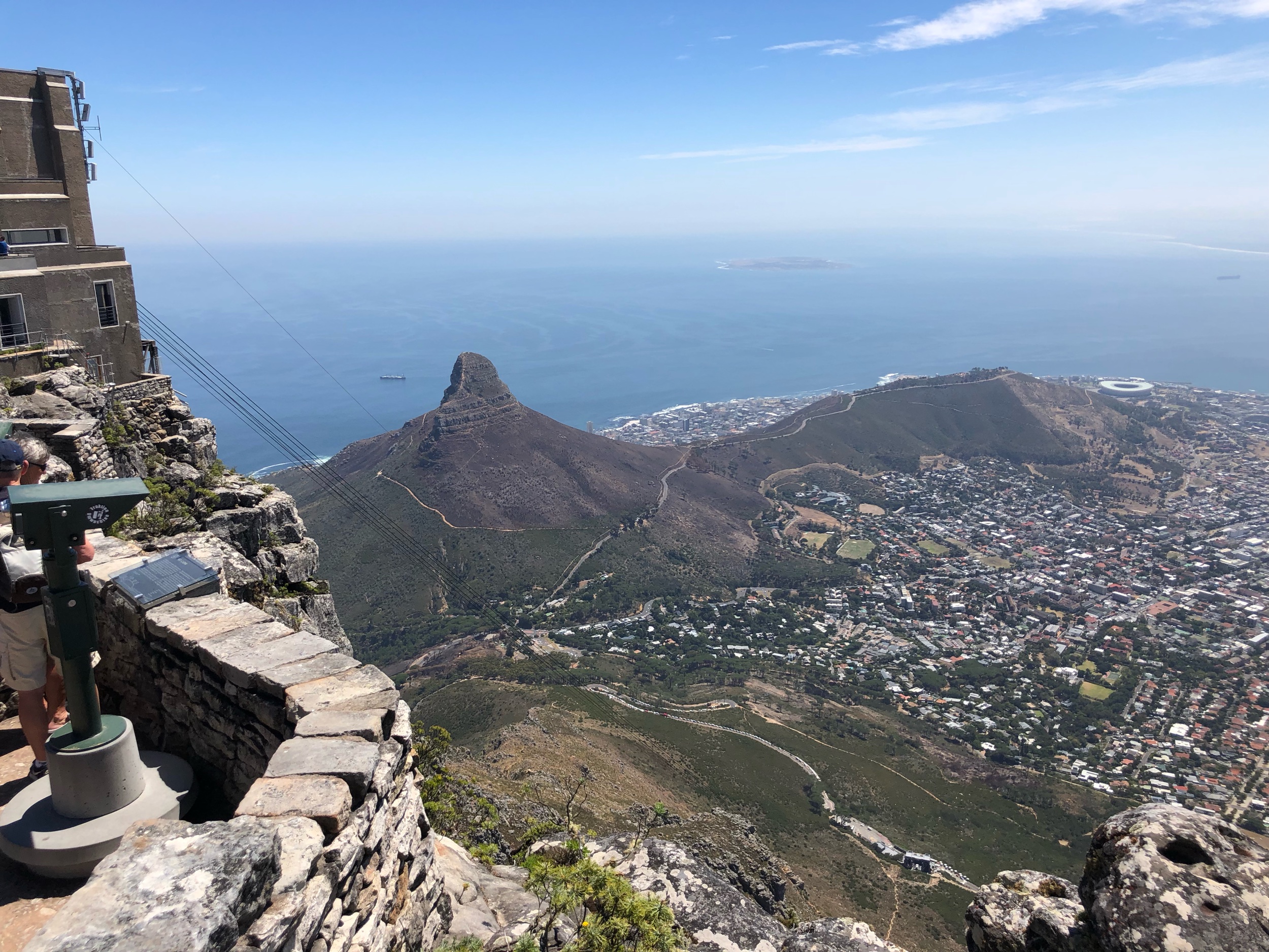 Lion's Head view from Table Mountain