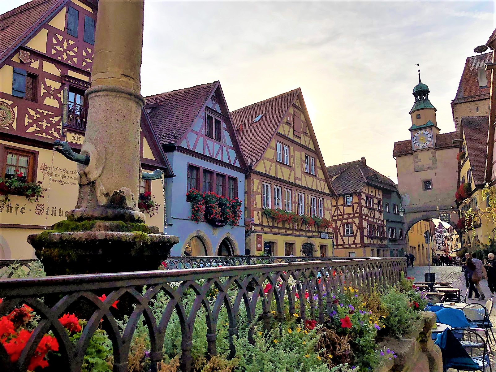 Rothenburg ob der Tauber, Germany fairy tale town